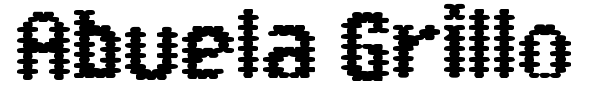Abuela Grillo font preview